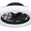GLOBO LED-Deckenventilator schwarz Opal H/D: ca. 16x52,5 cm max. 30 W