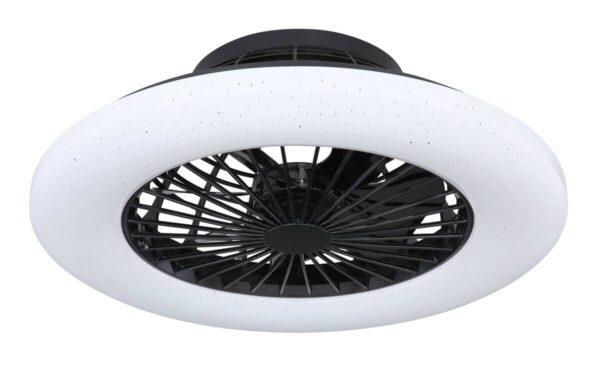 GLOBO LED-Deckenventilator schwarz Opal H/D: ca. 16x52,5 cm max. 30 W