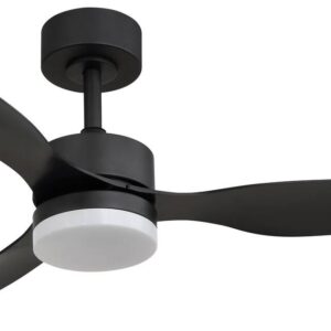 GLOBO Deckenventilator mattschwarz Opal H/D: ca. 40,5x106 cm max. 20 W