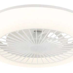 GLOBO Deckenventilator weiß Opal H/D: ca. 14x45 cm max. 15 W