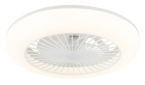 GLOBO Deckenventilator weiß Opal H/D: ca. 14x45 cm max. 15 W
