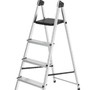 Haushaltsleiter Aluminium B/H/L: ca. 44,3x159,5x97,8 cm