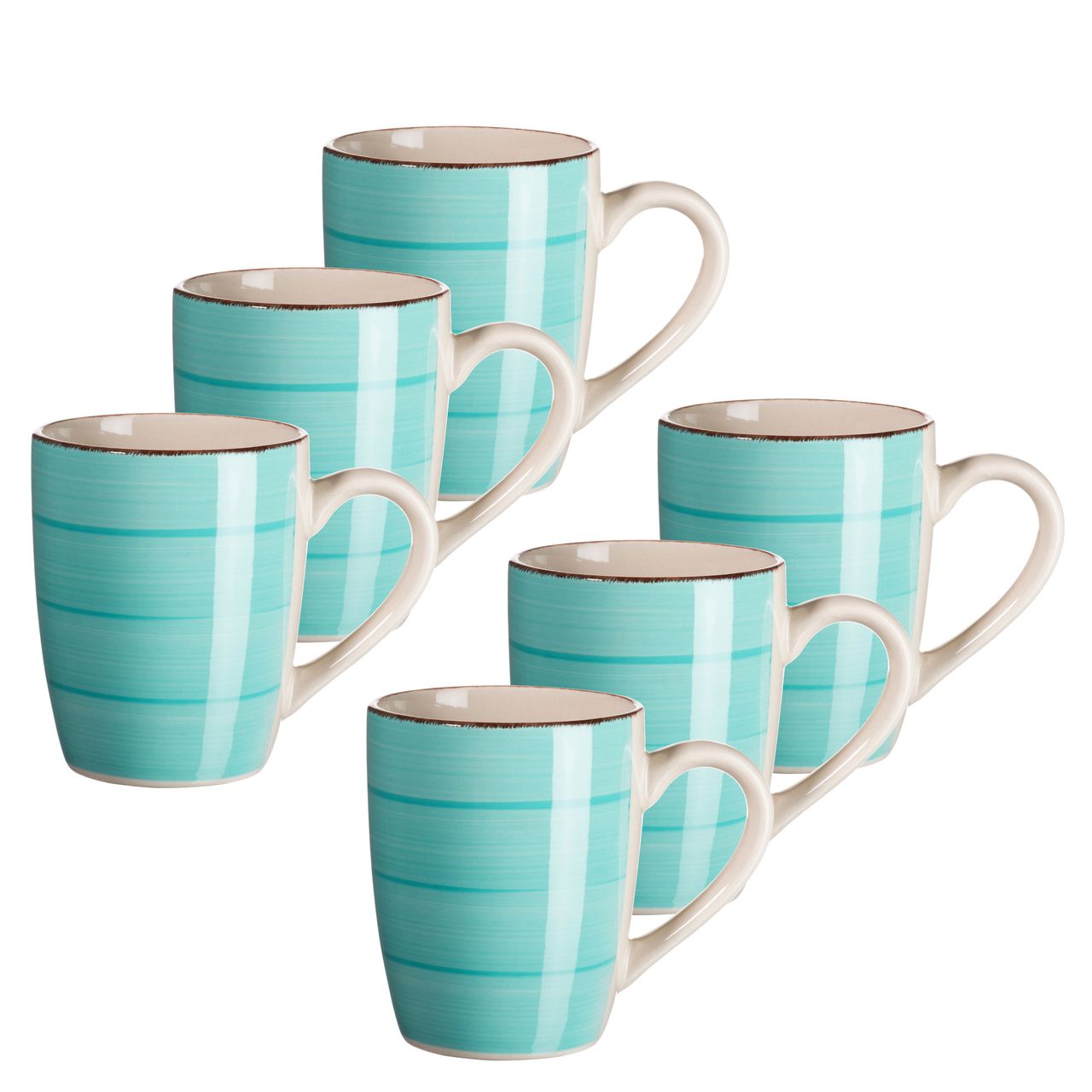 Mäser Kaffeebecher 38 cl, 6 – er Set, LAGUNA