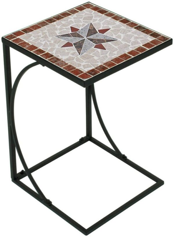 Garden Pleasure Gartentisch AMARILLO (Gartentisch, Balkontisch, OTTOs Choice), Tischplatte mit Mosaik