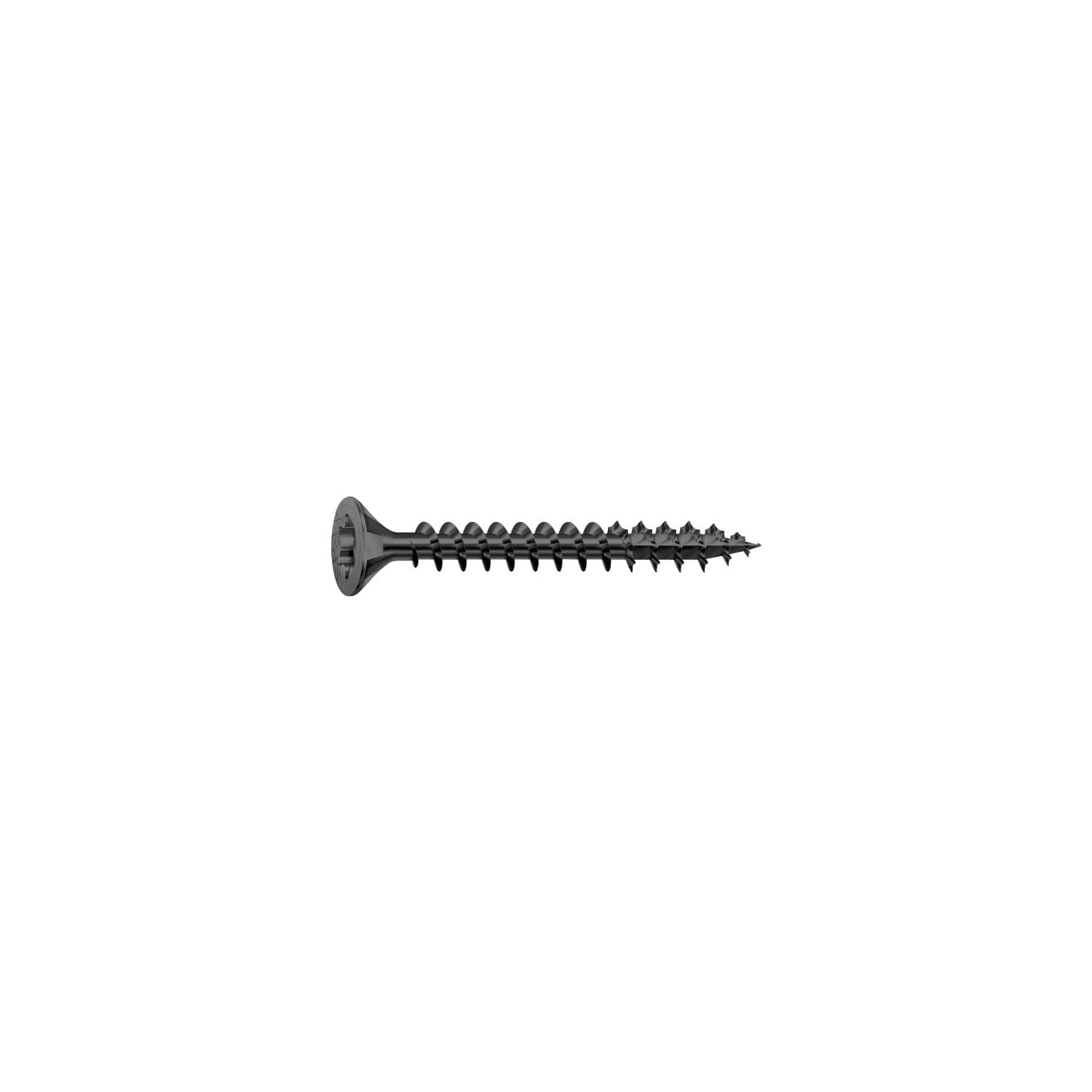 SPAX Spanplattenschraube Senkkopf 3.5x 16 Vollgewinde Torx 20 verzinkt-schwarz mit Bewertung