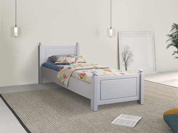 OTTO home Massivholzbett Mila, hohe Belastbarkeit Jugendbett,! FSC® zertifiziertes Massivholz (Breite/Belastbarkeit 180cm/220 KG, 140cm/180 KG, 90cm/=120 KG), aus massiver Kiefer, inklusive Lattenrost
