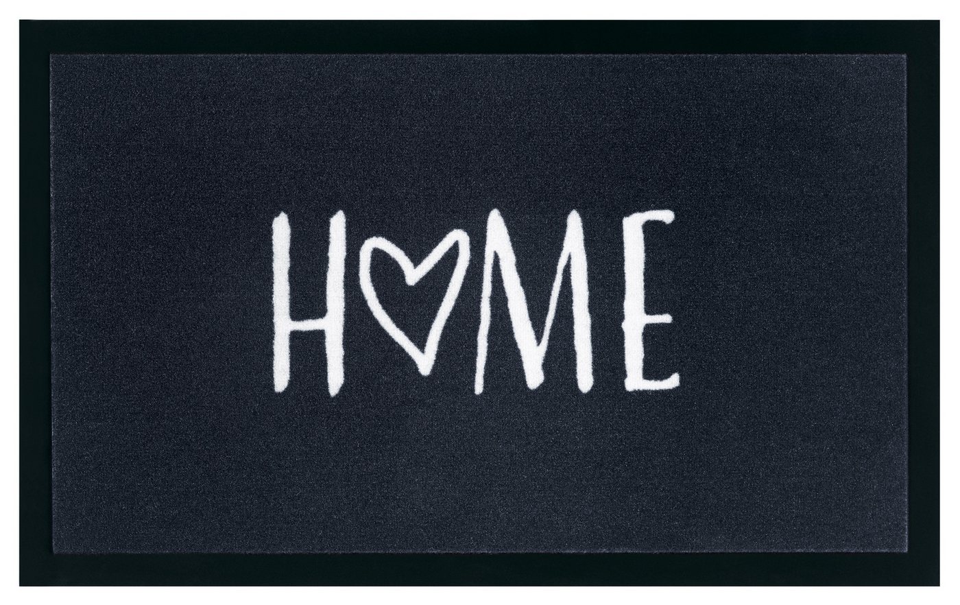 HANSE Home Fußmatte Magne, rechteckig, Höhe: 5 mm, Schmutzfangmatte, Türmatte, In- und Outdoor, Schrift, Läufer, waschbar