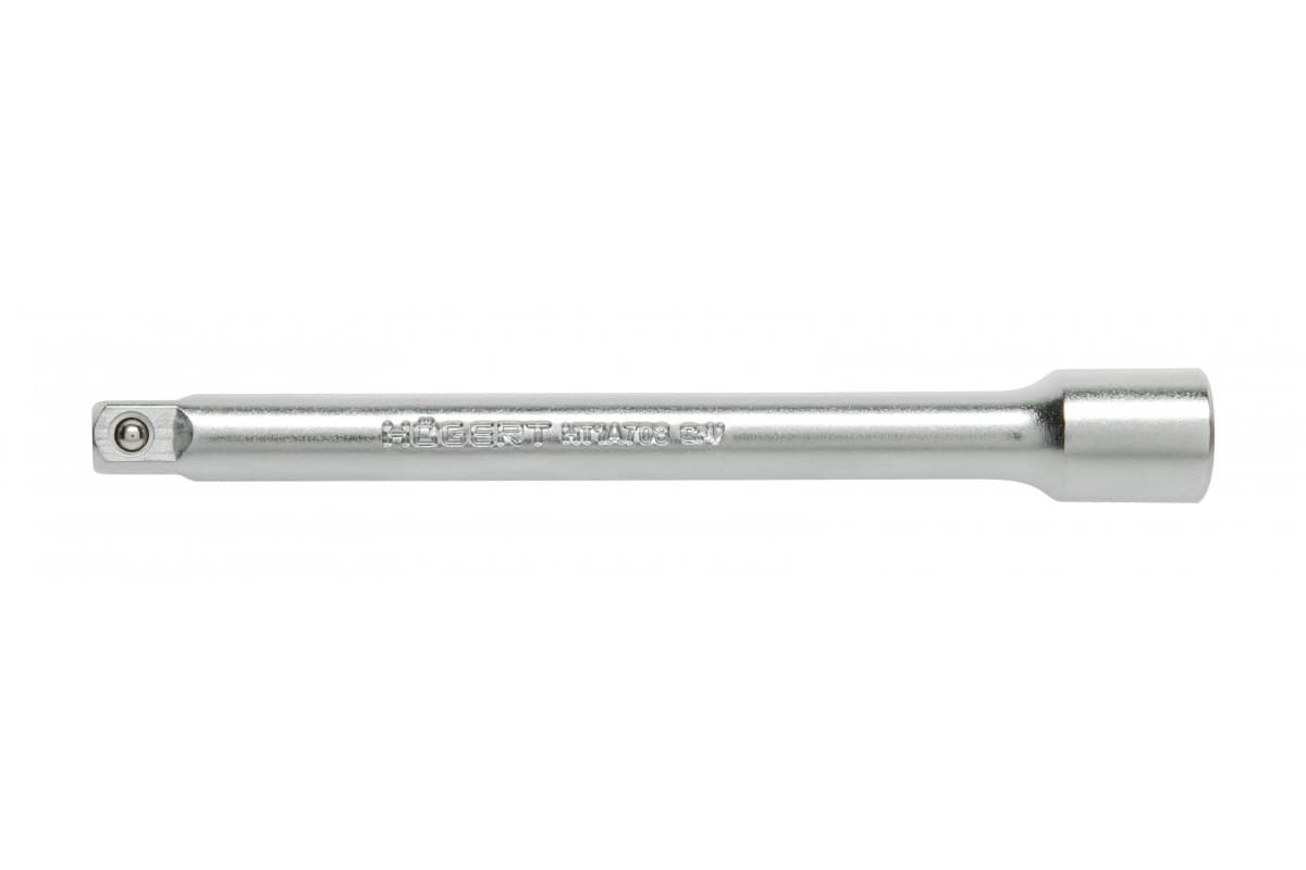 Högert Verlängerungsstück aus Stahl für Steckschlüssel 1/4 Zoll, 152,4 mm