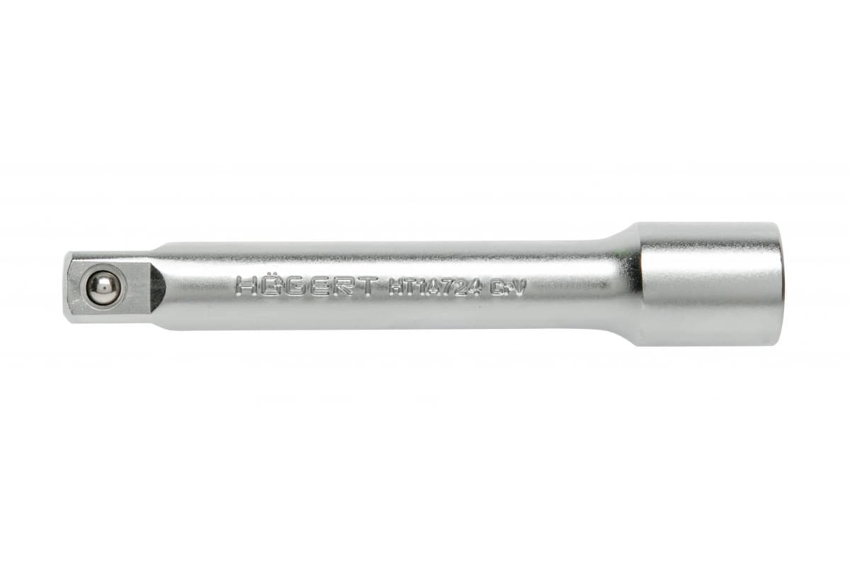 Högert Verlängerungsstück aus Stahl für Steckschlüssel 1/2 Zoll, 250 mm