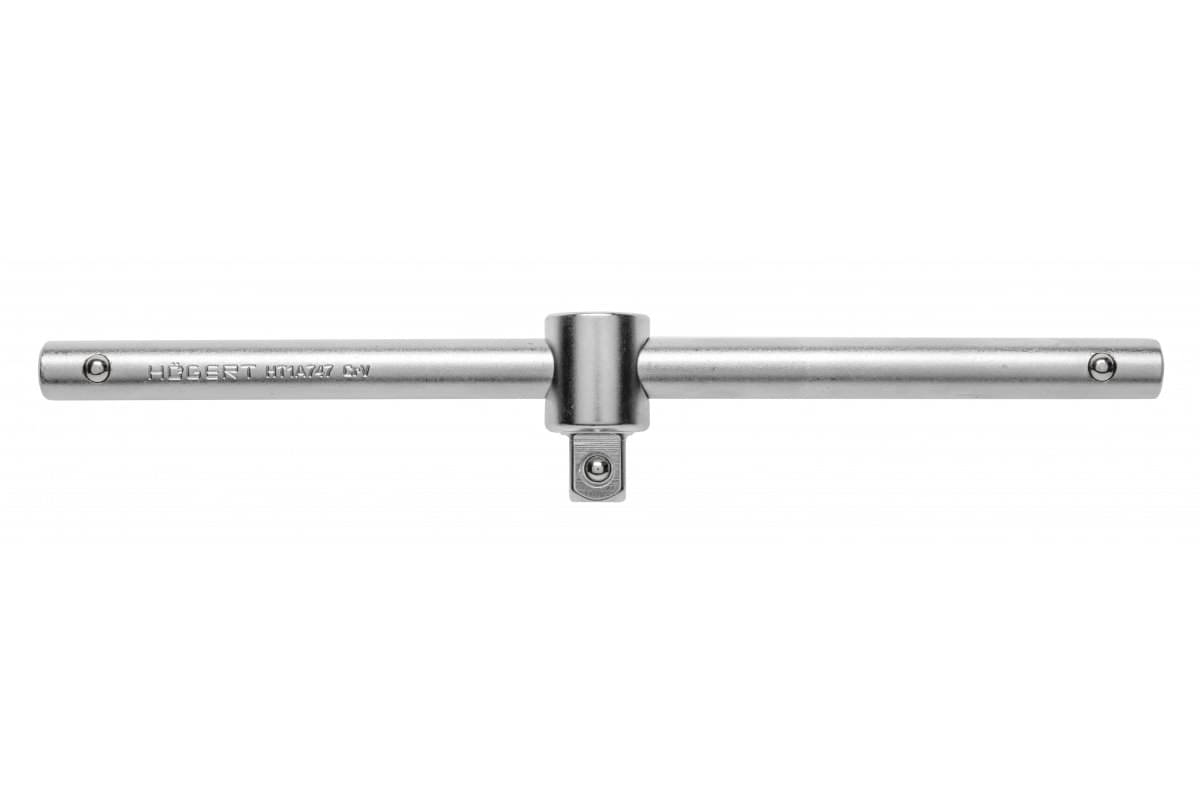 Högert Drehgriff TYP T für 1/4 Zoll & 1/2 Zoll Steckschlüssel, 254 mm