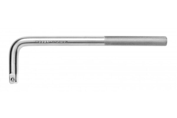 Högert Eckknarre L-Form für Steckschlüssel 1/2 Zoll 250 mm Högert Eckknarre L-Form für Steckschlüssel 1/2 Zoll 250 mm