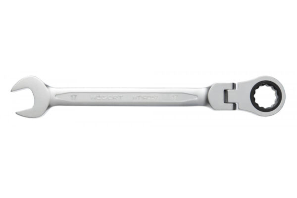 Högert Maul-Ringratschenschlüssel aus Stahl mit Gelenk, 8 mm Högert Maul-Ringratschenschlüssel aus Stahl mit Gelenk, 10 mm