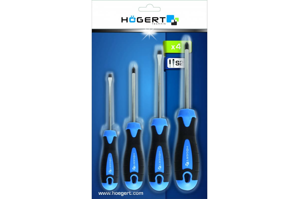 Högert Schraubendreher Set 4-tlg.
