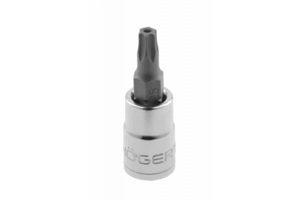 Högert Steckschlüsseleinsatz 1/4 Zoll Torx TX mit Öffnung, Öffnung 6 mm Högert Steckschlüsseleinsatz 1/4 Zoll Torx TX mit Öffnung, Öffnung 20 mm
