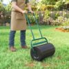 norma24-87335-refresh-14 Outsunny Rasenwalze Gartenwalze befüllbar mit Wasser oder Sand, 50cm Breite Handwalze