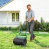 norma24-87335-refresh-7 Outsunny Rasenwalze Gartenwalze befüllbar mit Wasser oder Sand, 50cm Breite Handwalze