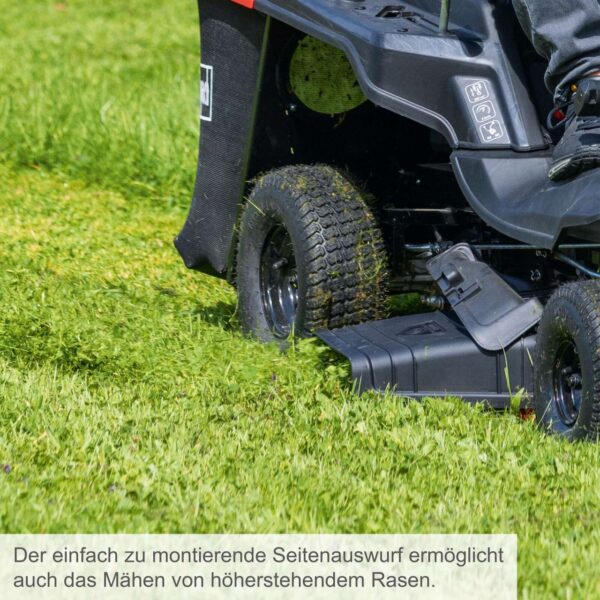 Scheppach Benzin – Aufsitzrasenmäher MR200 – 61 E Start 6 in 1