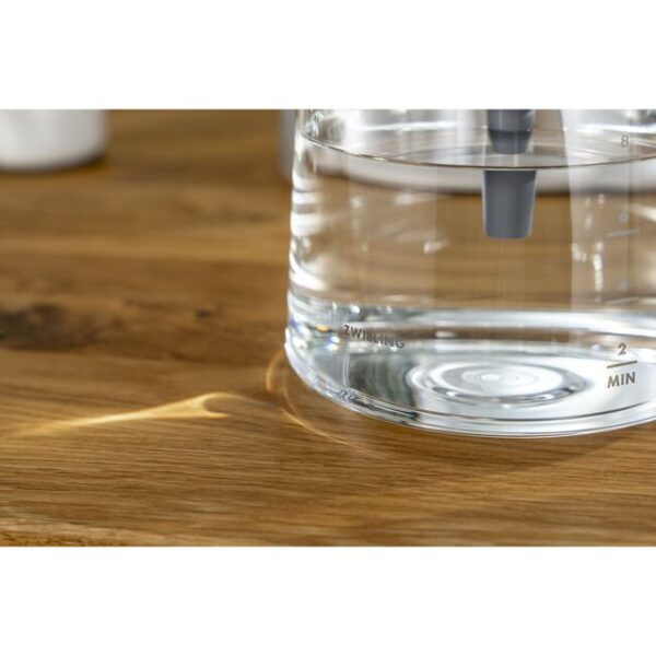 Zwilling ENFINIGY Filterkaffeemaschine mit 1.5l Glaskanne, Silber