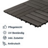 norma24-92866-refresh-1 Home Deluxe WPC Holzfliesen BAVARO Anthrazit 9 m²