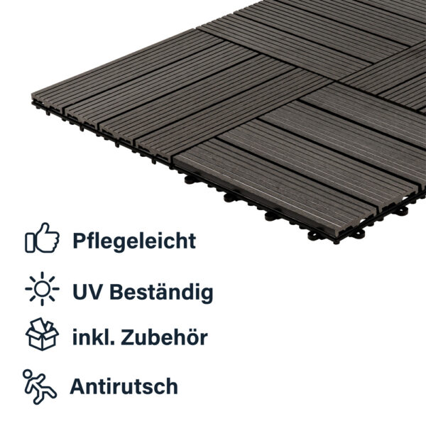 norma24-92866-refresh-1 Home Deluxe WPC Holzfliesen BAVARO Anthrazit 9 m²