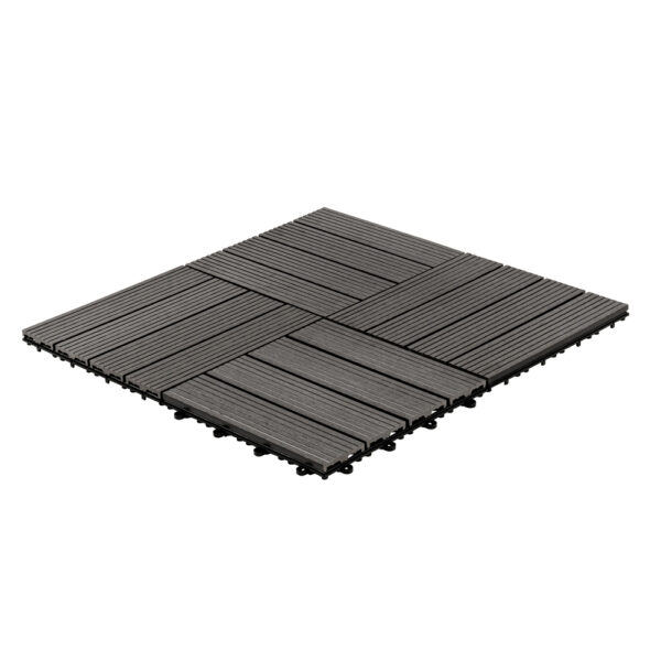 norma24-92866-refresh-3 Home Deluxe WPC Holzfliesen BAVARO Anthrazit 9 m²