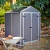 Canopia Gerätehaus Rubicon 6x5 Alu Grau 185x154cm