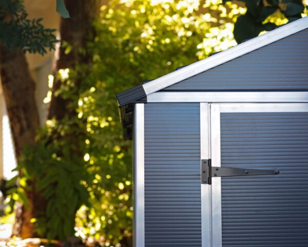 Canopia Gerätehaus Rubicon 6x5 Alu Grau 185x154cm