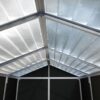 Canopia Gerätehaus Rubicon 6x5 Alu Grau 185x154cm