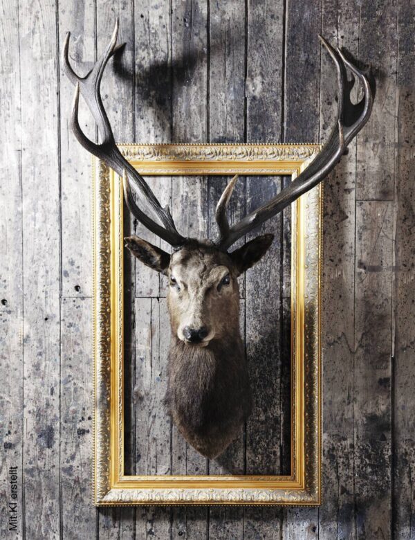 Bönninghoff Keilrahmenbild Büffel B/H/L: ca. 46x2x61 cm Bönninghoff Keilrahmenbild Büffel B/H/L: ca. 46x2x61 cm – Bild 5