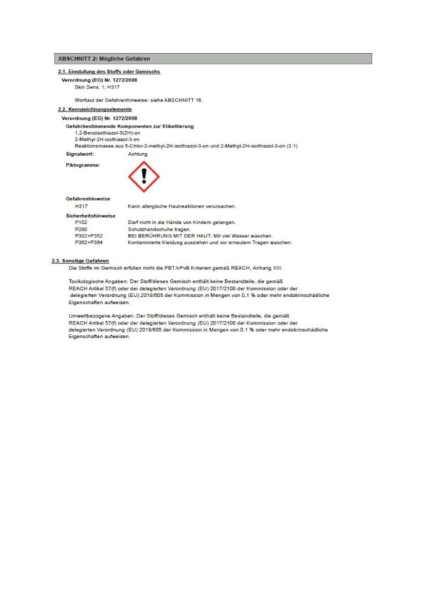 POCOline Latexfarbe weiß ca. 5 l – Bild 2