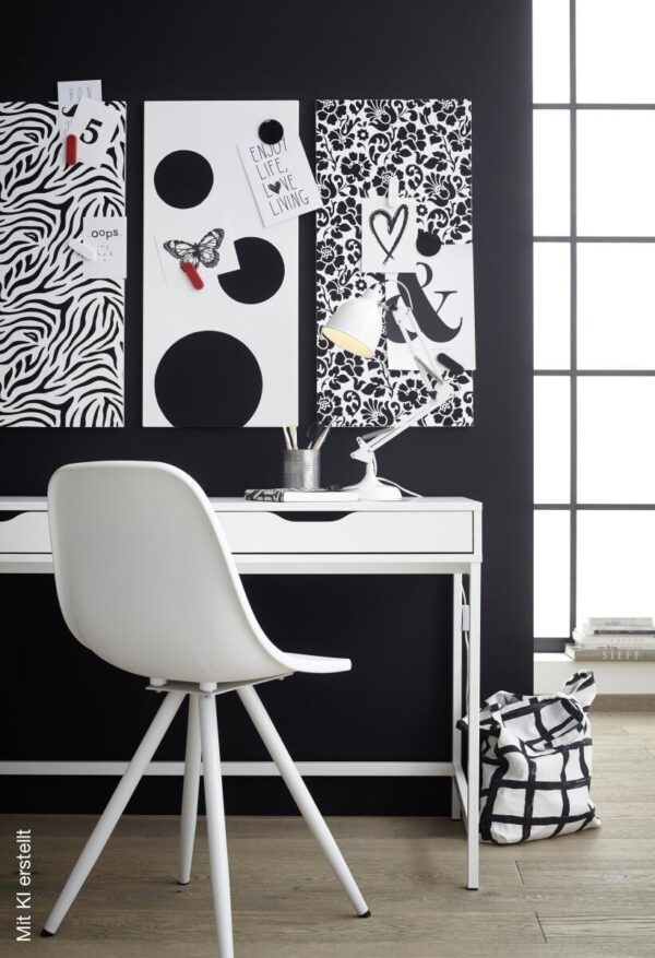 d-c-fix Dekofolie Uni Matt schwarz B/L: ca. 45x200 cm – Bild 2