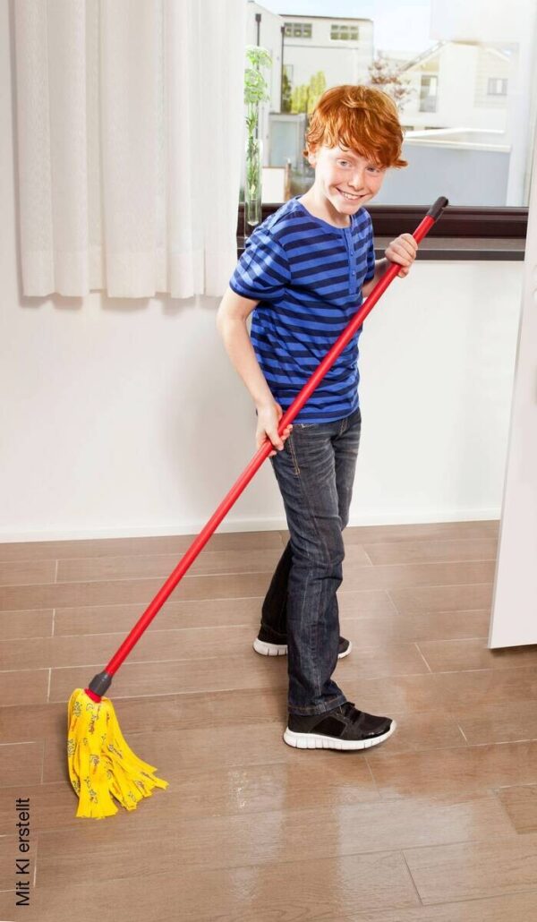 Vileda Wischmopp rot H: ca. 164 cm Vileda Wischmopp rot H: ca. 164 cm – Bild 2