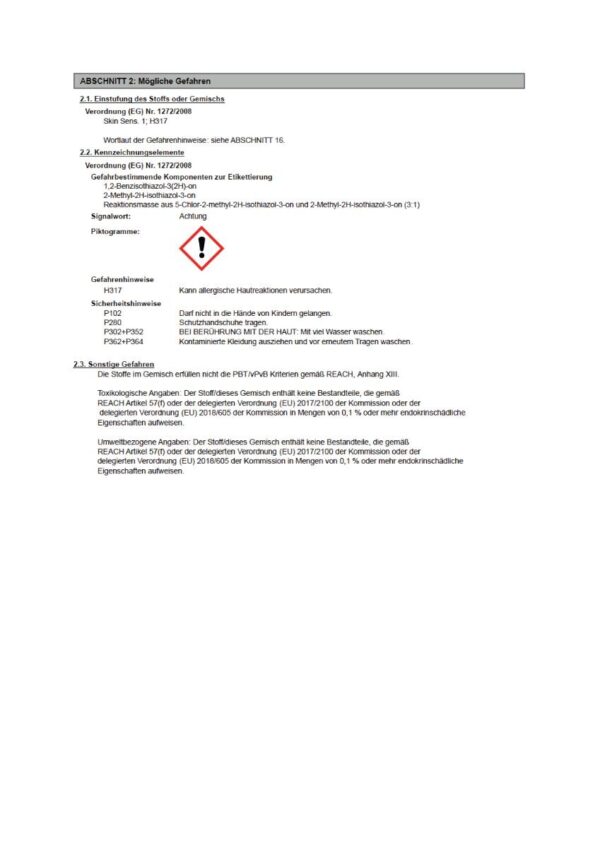 POCOline Fassadenfarbe weiß ca. 10 l – Bild 2