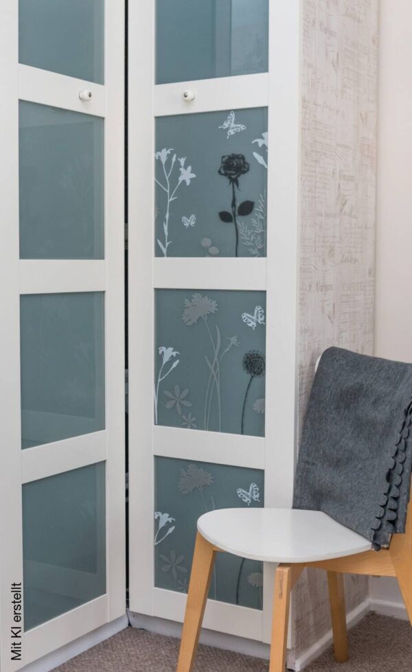 d-c-fix Fensterfolie Blumen transparent B/L: ca. 45x150 cm d-c-fix Fensterfolie Blumen transparent B/L: ca. 45x150 cm – Bild 4