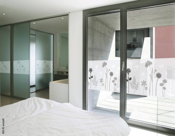 d-c-fix Fensterfolie Blumen transparent B/L: ca. 45x150 cm d-c-fix Fensterfolie Blumen transparent B/L: ca. 45x150 cm – Bild 5