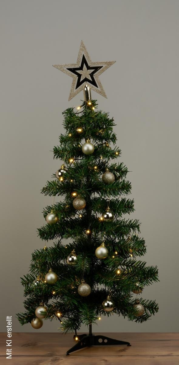 POCOline Weihnachtsbaum grün Kunststoff H: ca. 90 cm POCOline Weihnachtsbaum grün Kunststoff H: ca. 90 cm – Bild 2