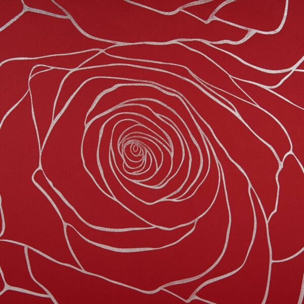 Home Essential Verdunklungsvorhang Roses rot B/L: ca. 140x245 cm – Bild 3