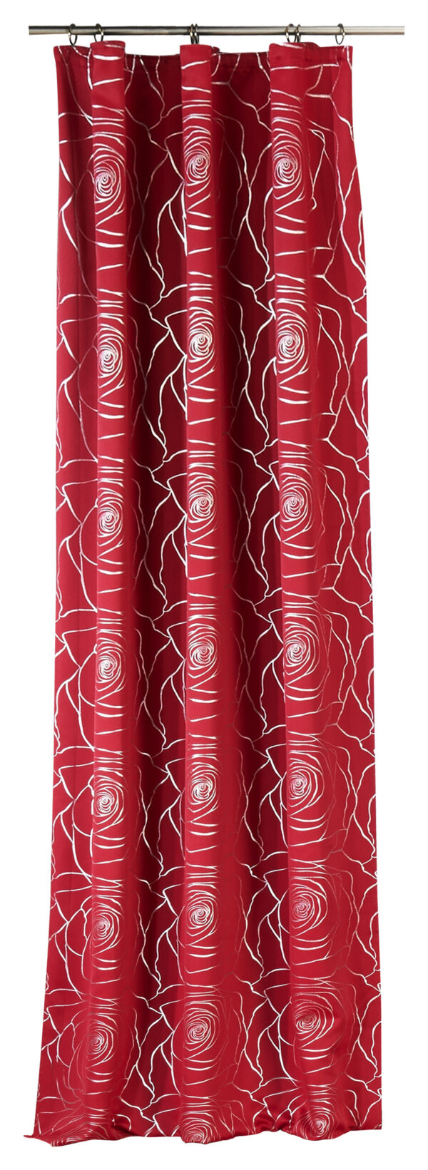 Home Essential Verdunklungsvorhang Roses rot B/L: ca. 140x245 cm – Bild 4