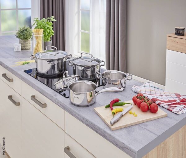 Tefal Topfset silber Edelstahl 7 tlg. – Bild 5