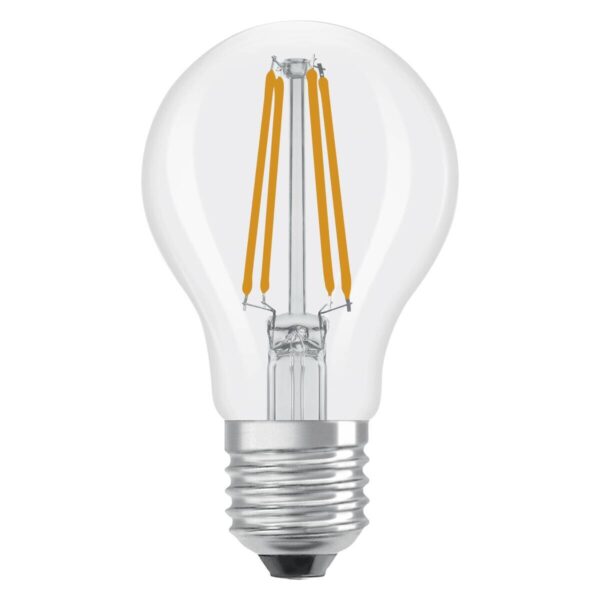 OSRAM LED-Leuchtmittel Filamentlampe BASE Classic A AC32394 3er Pack E27 – Bild 4