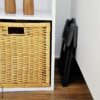 Kesper Klapphocker schwarz B/H/L: ca. 27x22x35 cm – Bild 2