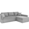 Ecksofa mit Bettfunktion und Bettkasten grau Polyester B/H/T: ca. 247x82x178 cm Ecksofa mit Bettfunktion und Bettkasten grau Polyester B/H/T: ca. 247x82x178 cm – Bild 4