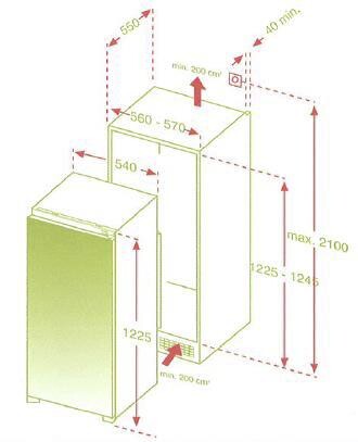 Respekta Doppelblock Premium weiß hochglänzend B/H/T: ca. 290x200x60 cm – Bild 3