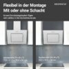 Respekta Dunstabzugshaube CH22010WBZ weiß Metall B/H/T: ca. 60x73,9x34 cm Respekta Dunstabzugshaube CH22010WBZ weiß Metall B/H/T: ca. 60x73,9x34 cm – Bild 3