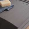 Respekta Einbauspüle Boston 100 x 50 G Beton grau Mineralite B/H/T: ca. 100x20x50 cm Respekta Einbauspüle Boston 100 x 50 G Beton grau Mineralite B/H/T: ca. 100x20x50 cm – Bild 4