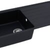 Respekta Einbauspüle Columbia 100 x 50 S schwarz Granitverbundmaterial B/H/T: ca. 100x18,5x50 cm Respekta Einbauspüle Columbia 100 x 50 S schwarz Granitverbundmaterial B/H/T: ca. 100x18,5x50 cm – Bild 4