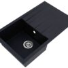 Respekta Einbauspüle Houston 80 x 50 S schwarz Mineralite B/H/T: ca. 80x21x50 cm Respekta Einbauspüle Houston 80 x 50 S schwarz Mineralite B/H/T: ca. 80x21x50 cm – Bild 2