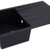 Respekta Einbauspüle Houston 80 x 50 S schwarz Mineralite B/H/T: ca. 80x21x50 cm Respekta Einbauspüle Houston 80 x 50 S schwarz Mineralite B/H/T: ca. 80x21x50 cm – Bild 3