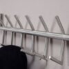Garderobe Stahl poliert B/H/T: ca. 60x19x10 cm – Bild 3