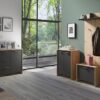 Wandpaneel BEN Eiche Nachbildung anthrazit B/H/T: ca. 60x136x27 cm – Bild 4